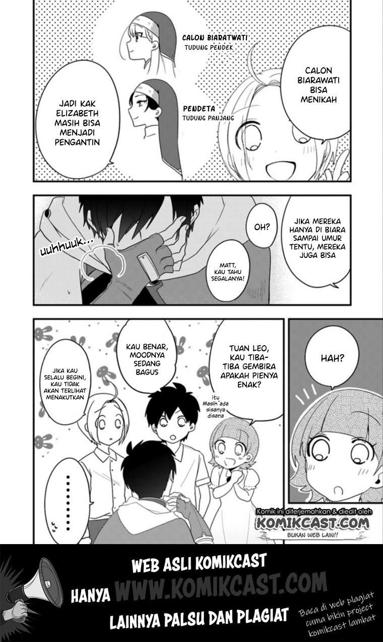 Halaman 35 dari Akuyaku Reijou no Tsuihougo! Kyoukai Kaikaku Gohan de Yuuyuu Sister Kurashi Chapter 8