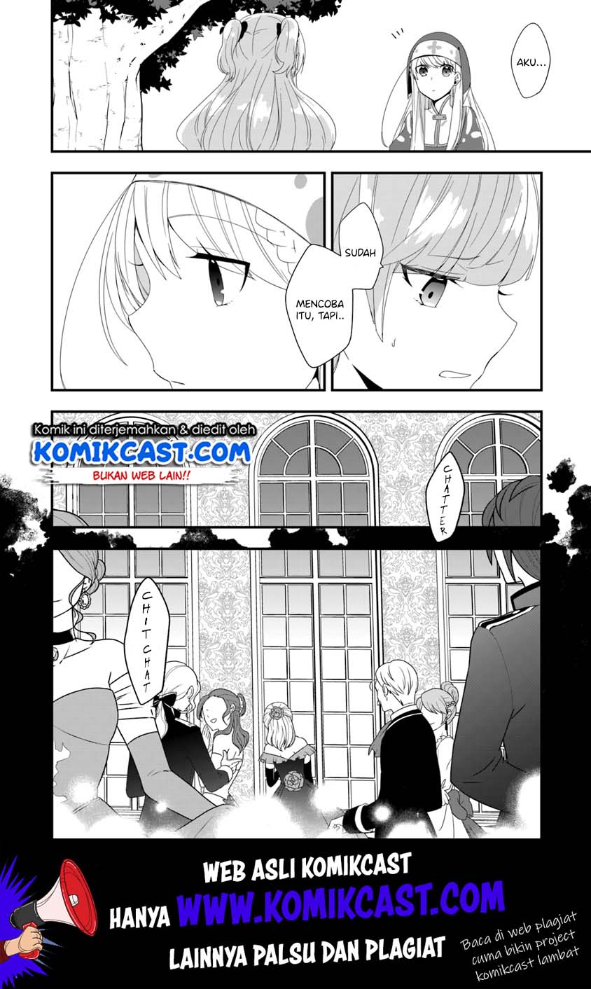 Halaman 11 dari Akuyaku Reijou no Tsuihougo! Kyoukai Kaikaku Gohan de Yuuyuu Sister Kurashi Chapter 9