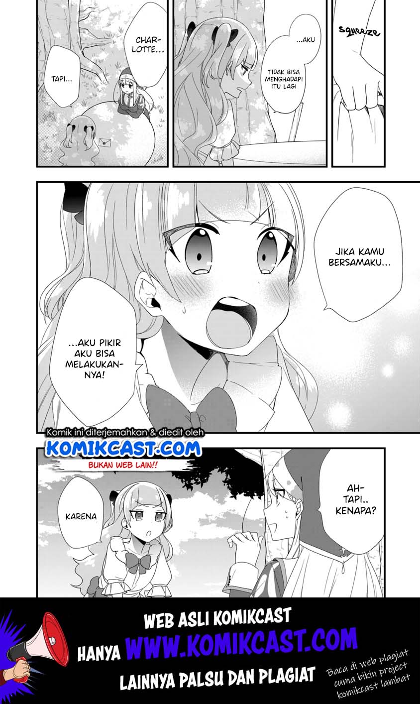 Halaman 15 dari Akuyaku Reijou no Tsuihougo! Kyoukai Kaikaku Gohan de Yuuyuu Sister Kurashi Chapter 9