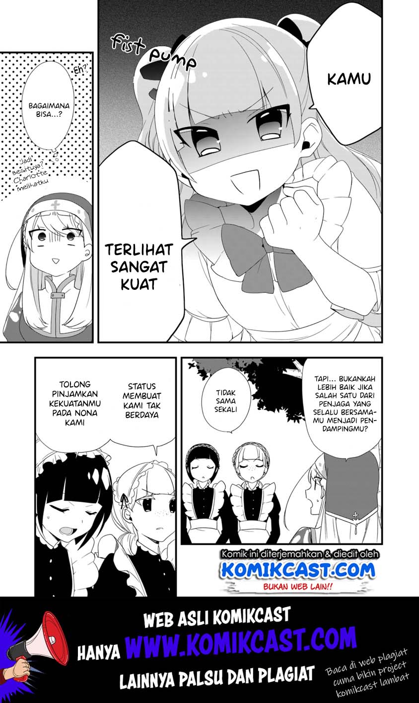 Halaman 16 dari Akuyaku Reijou no Tsuihougo! Kyoukai Kaikaku Gohan de Yuuyuu Sister Kurashi Chapter 9
