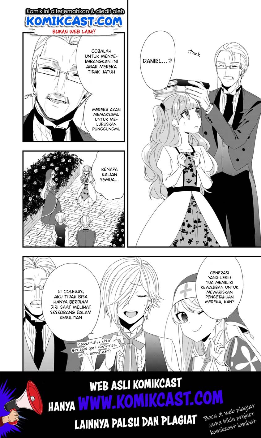 Halaman 21 dari Akuyaku Reijou no Tsuihougo! Kyoukai Kaikaku Gohan de Yuuyuu Sister Kurashi Chapter 9
