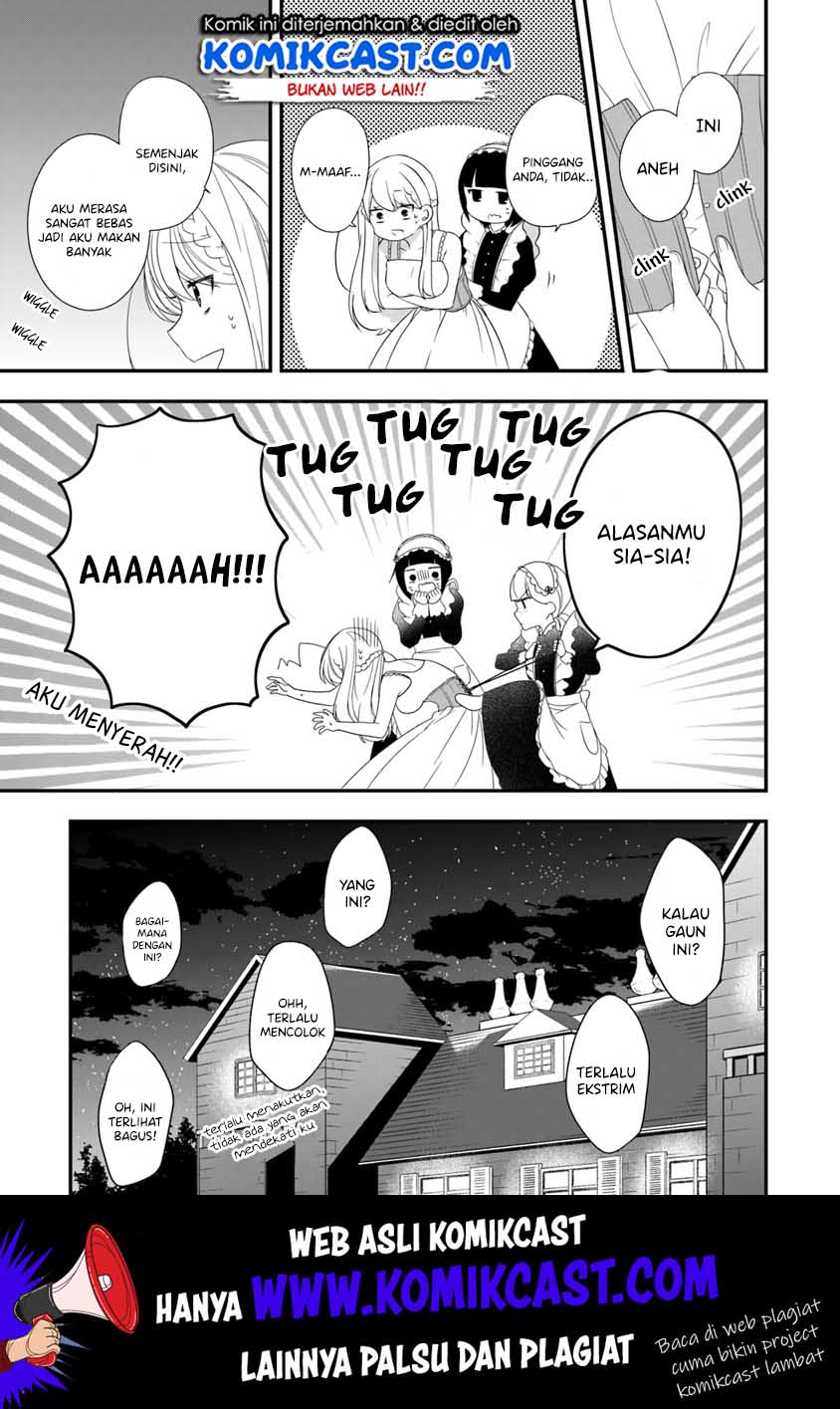 Halaman 30 dari Akuyaku Reijou no Tsuihougo! Kyoukai Kaikaku Gohan de Yuuyuu Sister Kurashi Chapter 9