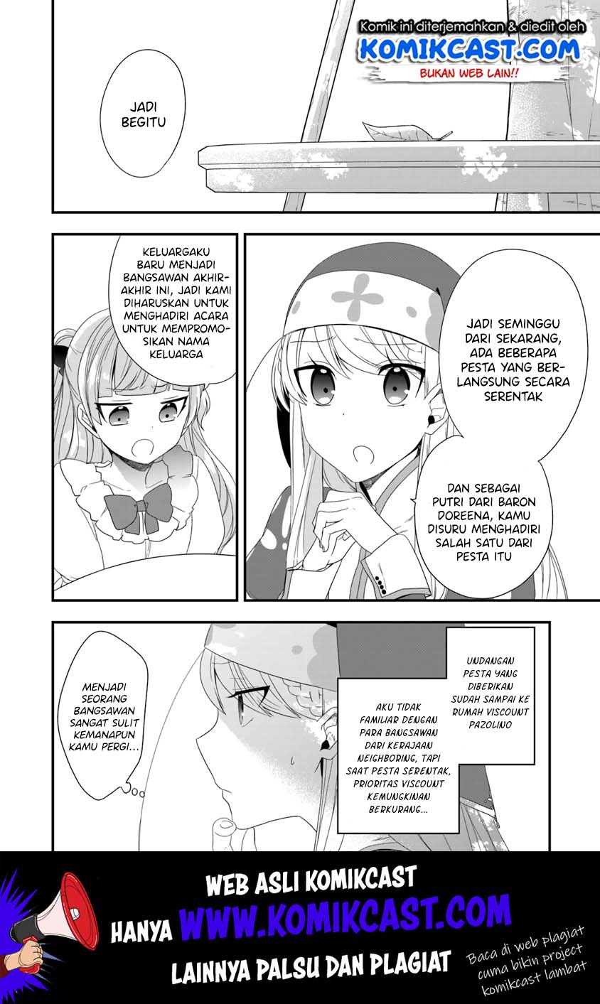 Halaman 9 dari Akuyaku Reijou no Tsuihougo! Kyoukai Kaikaku Gohan de Yuuyuu Sister Kurashi Chapter 9