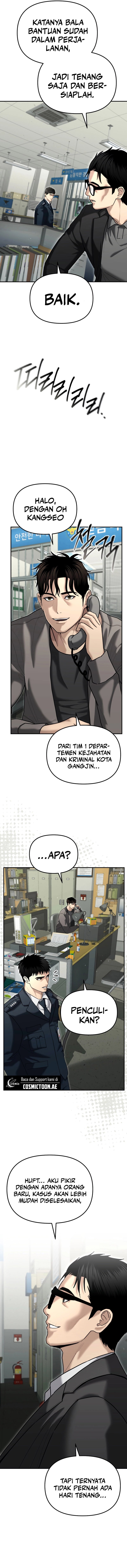 Halaman 9 dari The Cop Is Too Strong Chapter 25