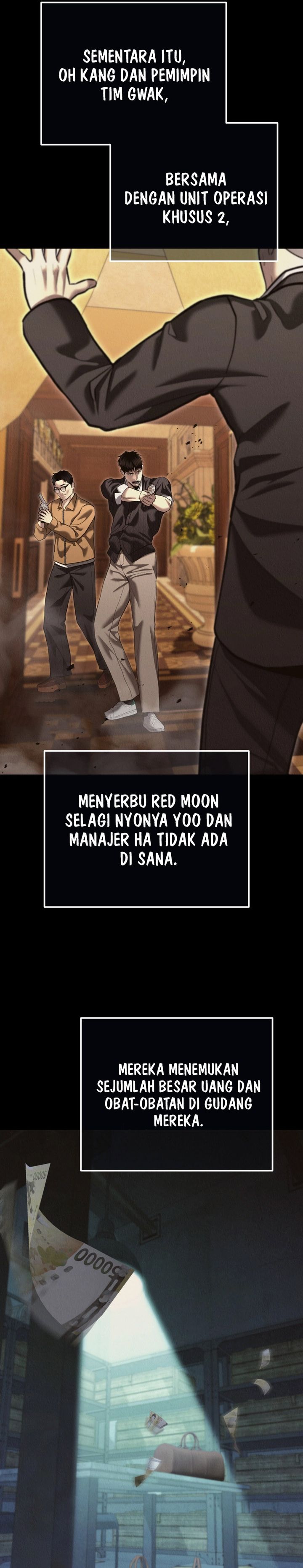 Halaman 16 dari The Cop Is Too Strong Chapter 50