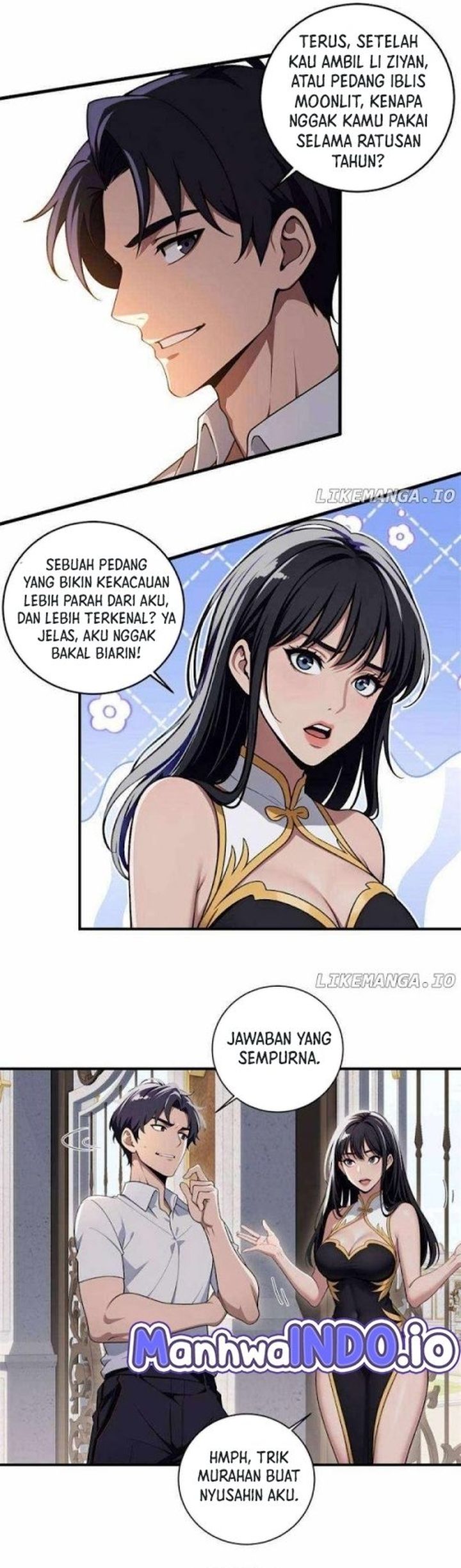 Halaman 10 dari The Demonic Empress Traveled Through Time And Became My Boss Chapter 38