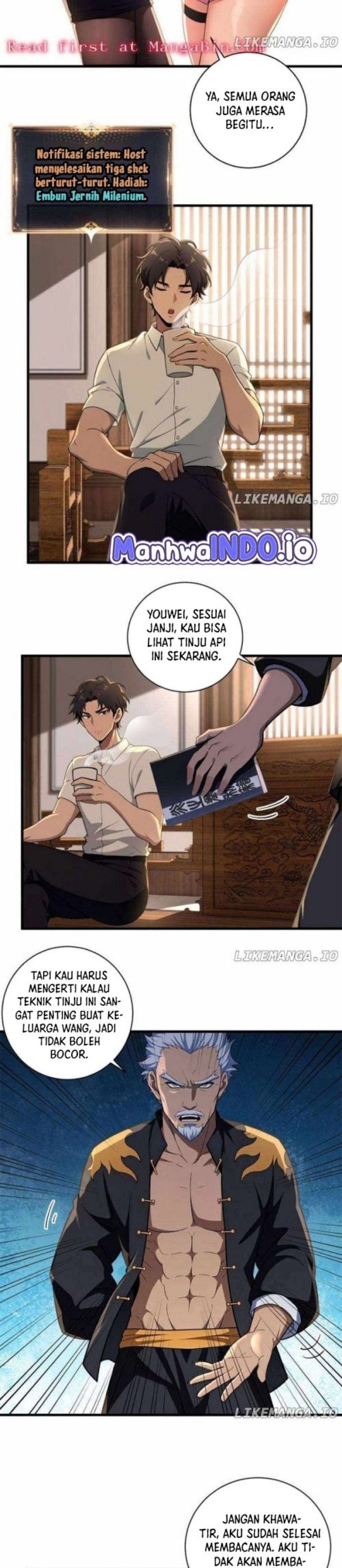 Halaman 2 dari The Demonic Empress Traveled Through Time And Became My Boss Chapter 40