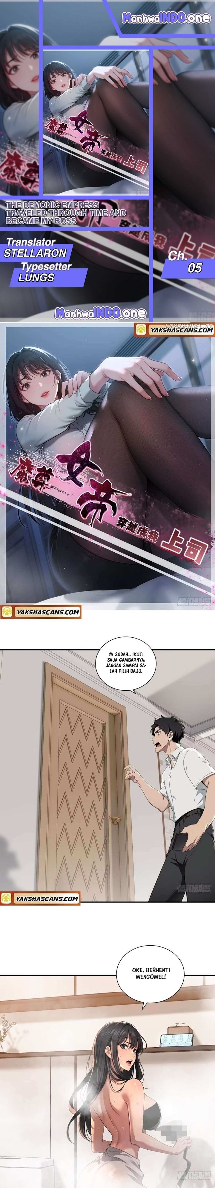 Halaman 1 dari The Demonic Empress Traveled Through Time And Became My Boss Chapter 5