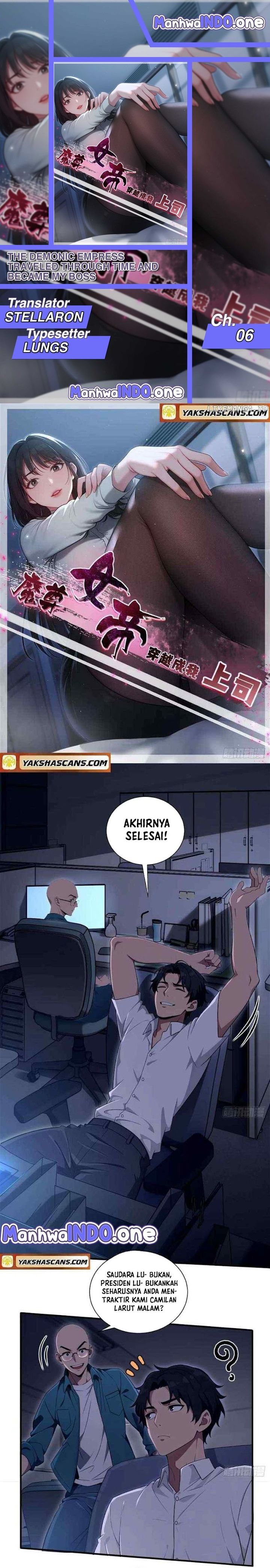 Halaman 1 dari The Demonic Empress Traveled Through Time And Became My Boss Chapter 6