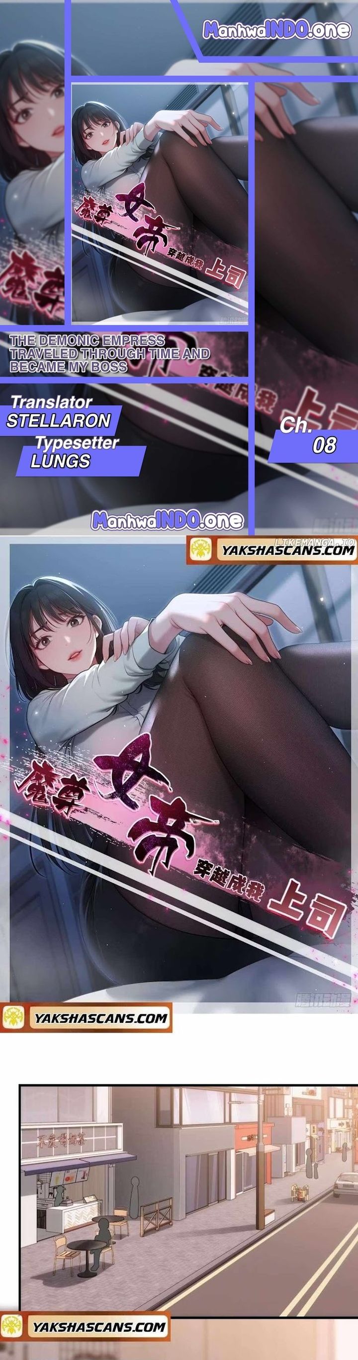 Halaman 1 dari The Demonic Empress Traveled Through Time And Became My Boss Chapter 8