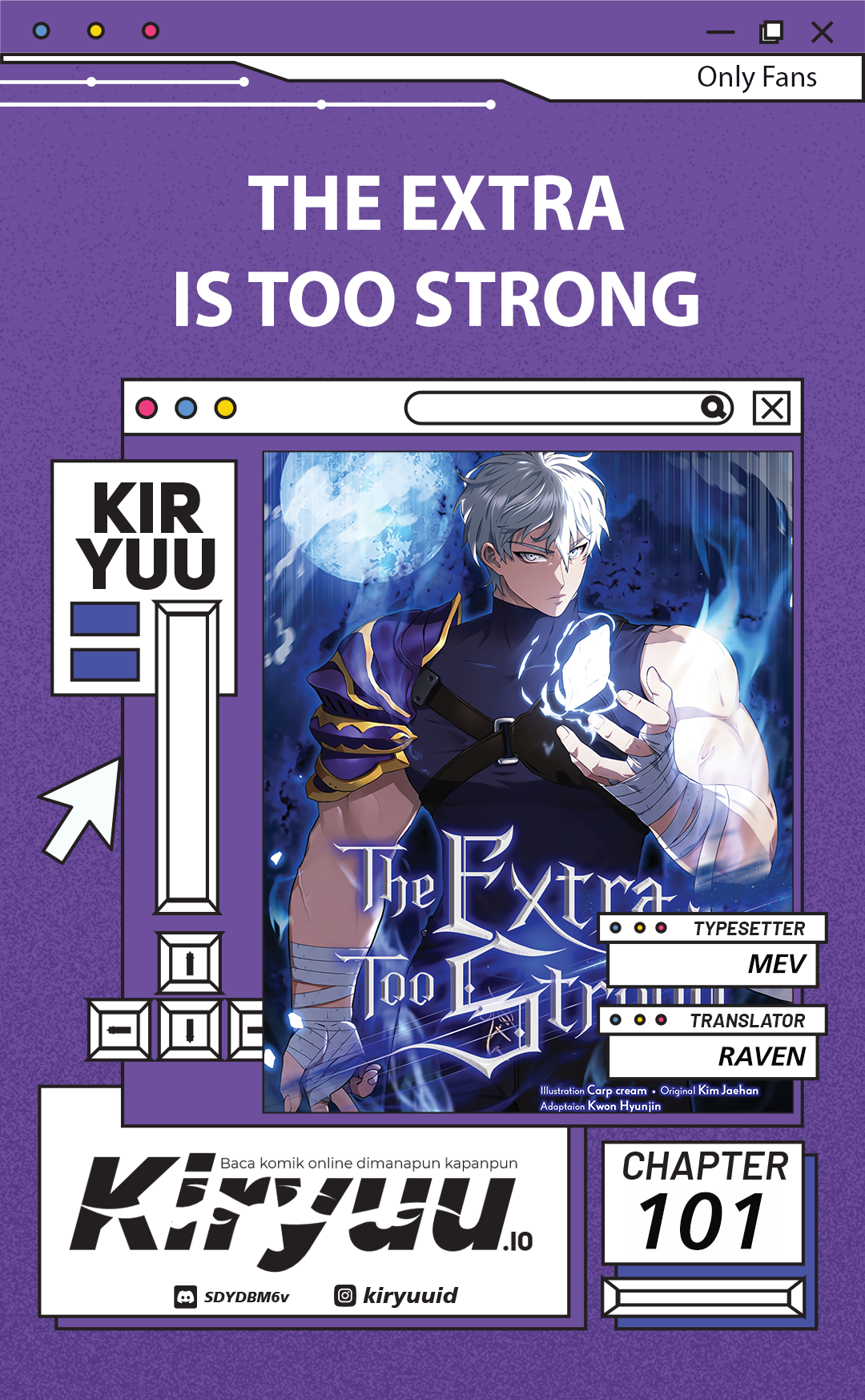 Halaman 1 dari The Extra Is Too Powerful Chapter 101