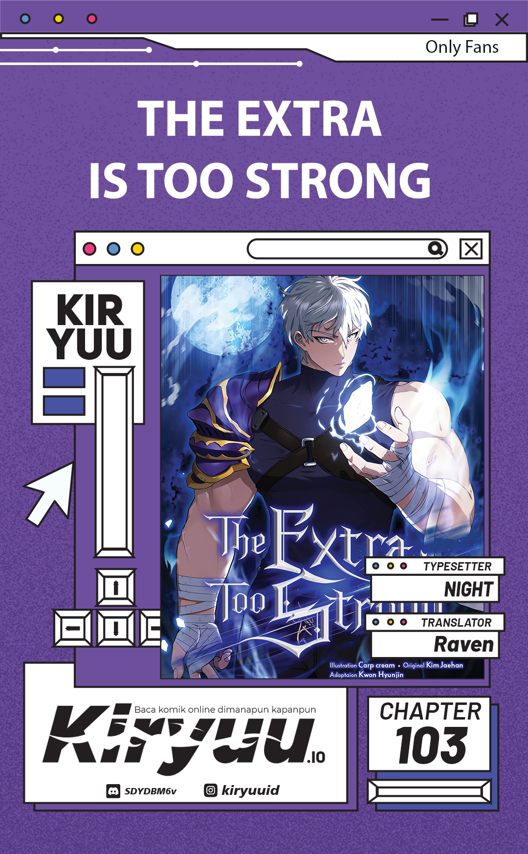 Halaman 1 dari The Extra Is Too Powerful Chapter 103