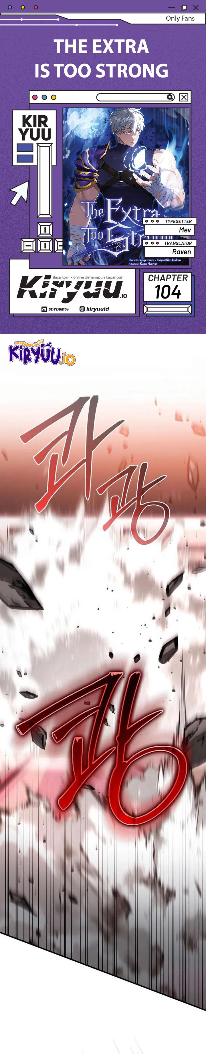 Halaman 1 dari The Extra Is Too Powerful Chapter 104