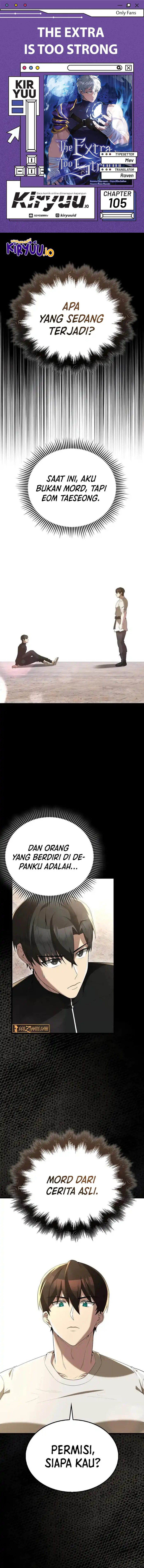 Halaman 1 dari The Extra Is Too Powerful Chapter 105
