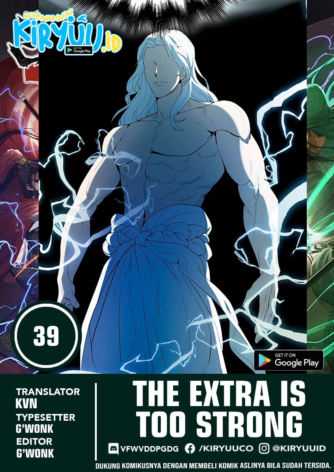 Halaman 1 dari The Extra Is Too Powerful Chapter 39
