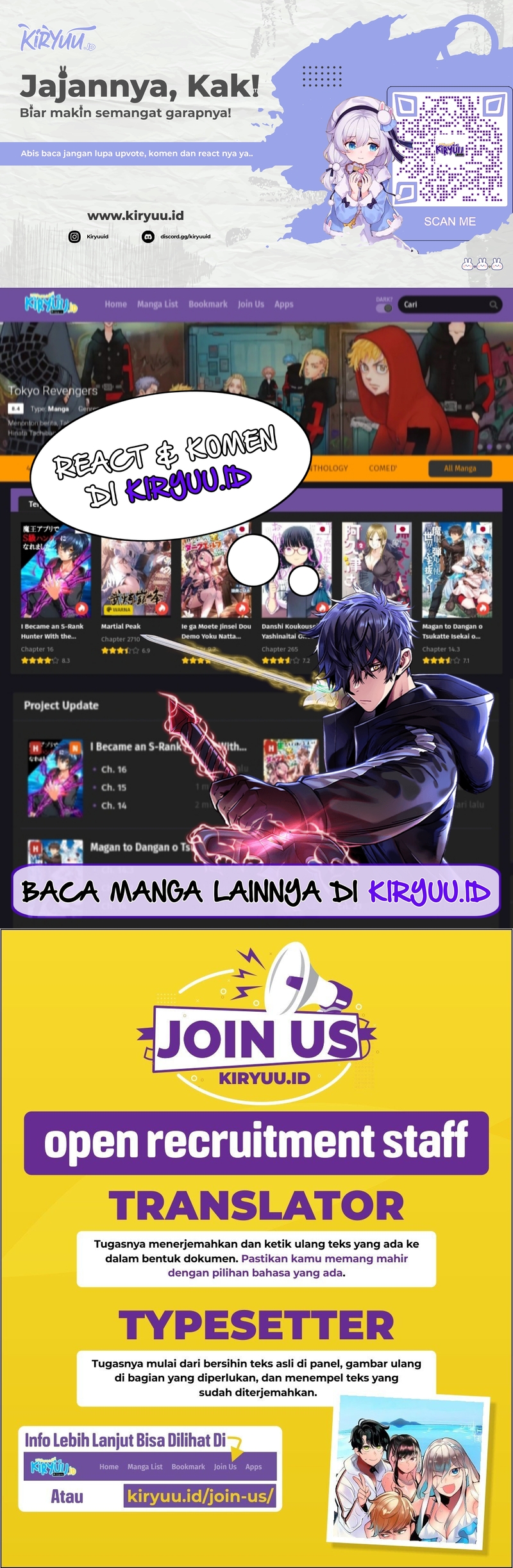 Halaman 19 dari The Extra Is Too Powerful Chapter 41