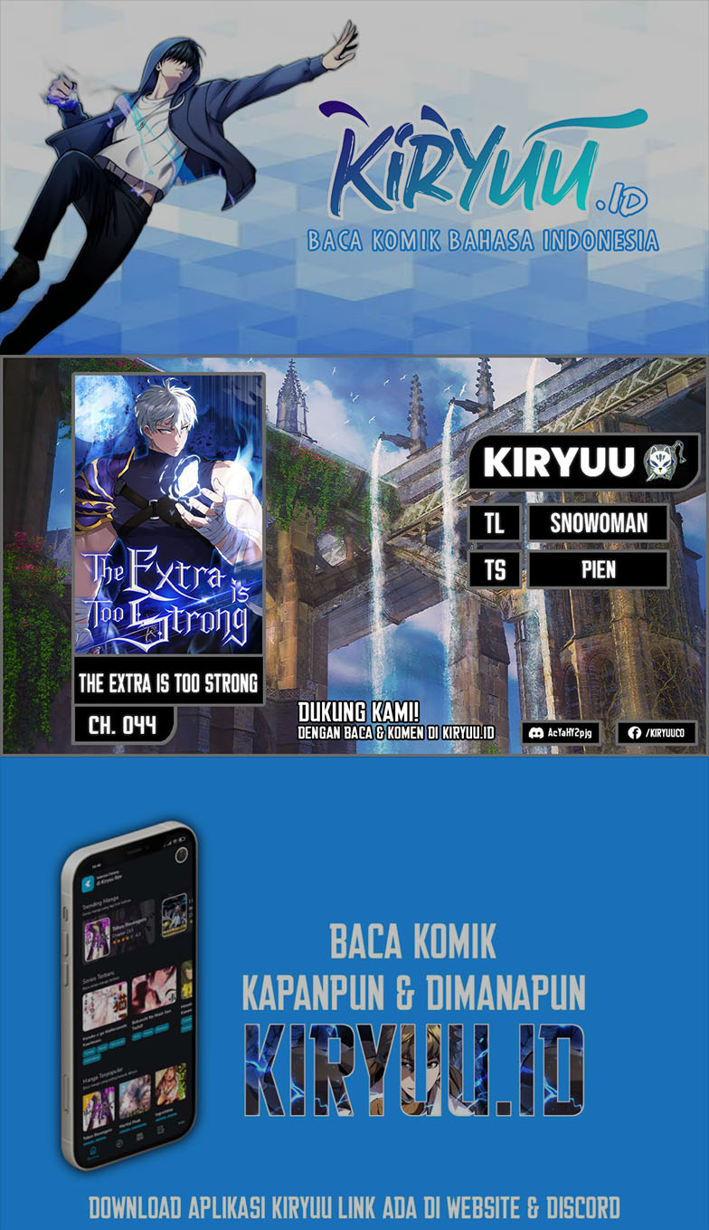 Halaman 1 dari The Extra Is Too Powerful Chapter 44