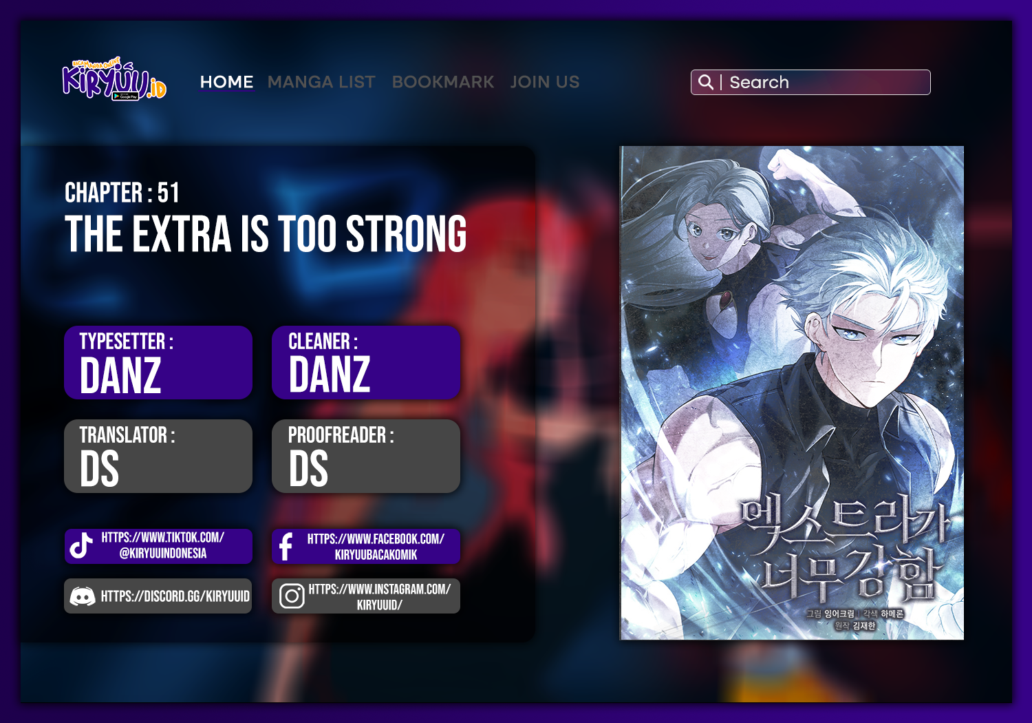 Halaman 1 dari The Extra Is Too Powerful Chapter 51