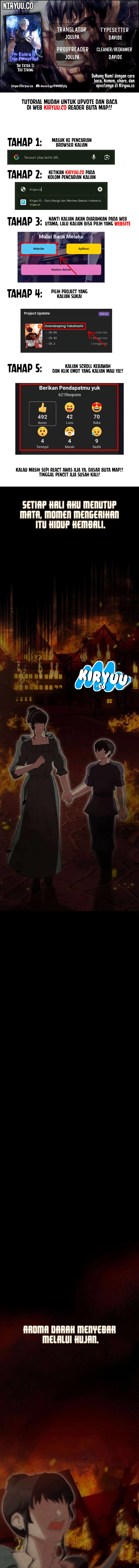 Halaman 1 dari The Extra Is Too Powerful Chapter 58