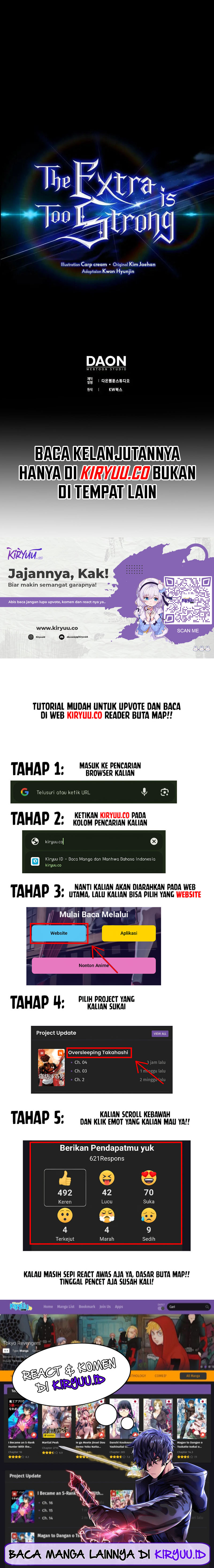 Halaman 15 dari The Extra Is Too Powerful Chapter 72
