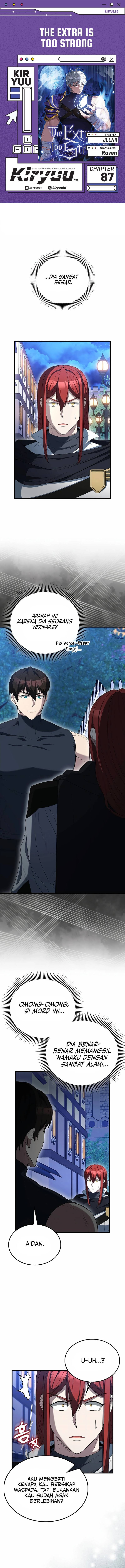 Halaman 1 dari The Extra Is Too Powerful Chapter 87