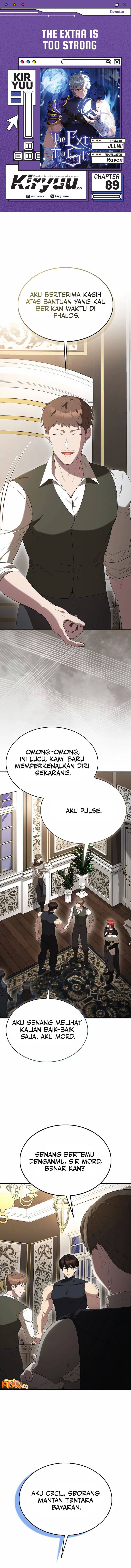 Halaman 1 dari The Extra Is Too Powerful Chapter 89
