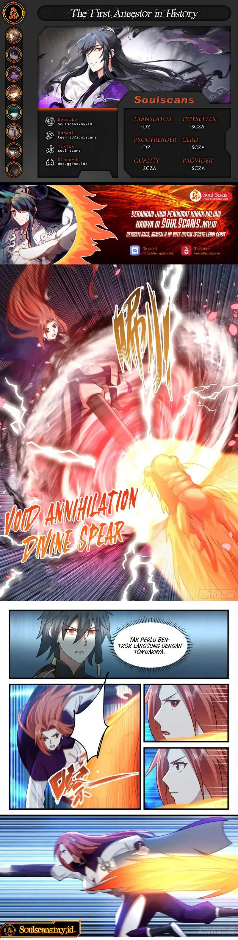 Halaman 1 dari The First Ancestor in History Chapter 248