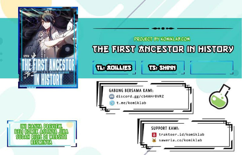Halaman 1 dari The First Ancestor in History Chapter 31