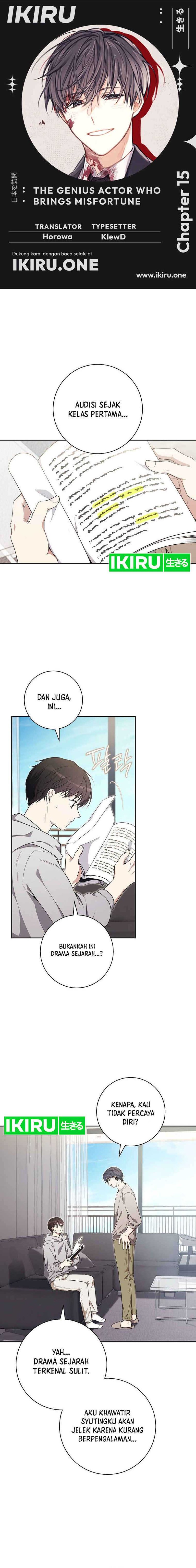 Halaman 1 dari The Genius Actor Who Brings Misfortune Chapter 15