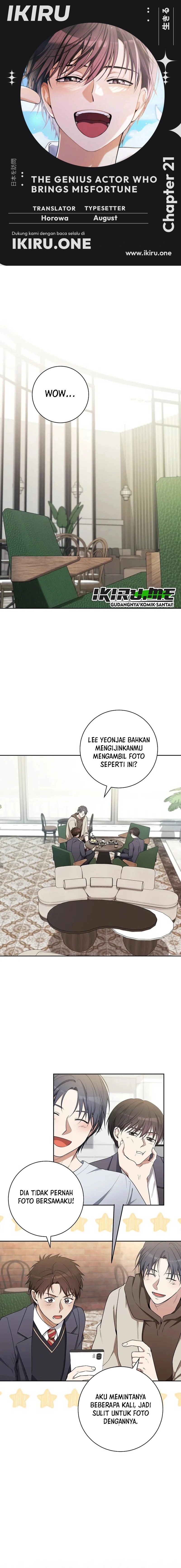 Halaman 1 dari The Genius Actor Who Brings Misfortune Chapter 21