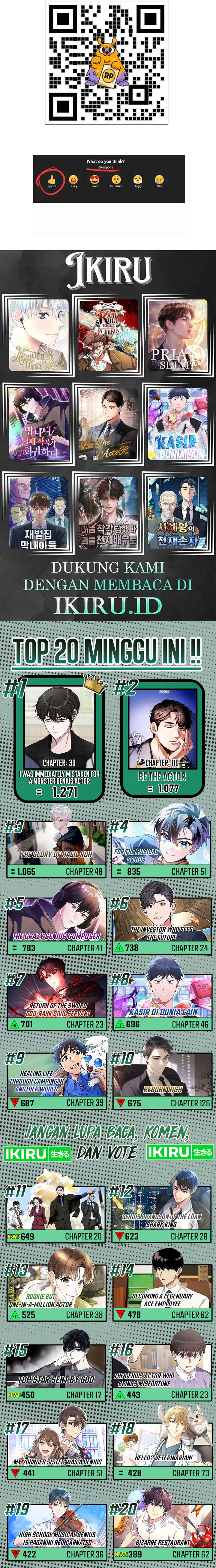 Halaman 22 dari The Genius Actor Who Brings Misfortune Chapter 25