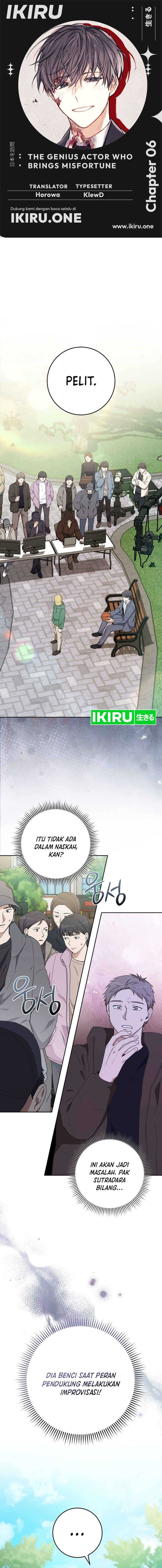 Halaman 1 dari The Genius Actor Who Brings Misfortune Chapter 6