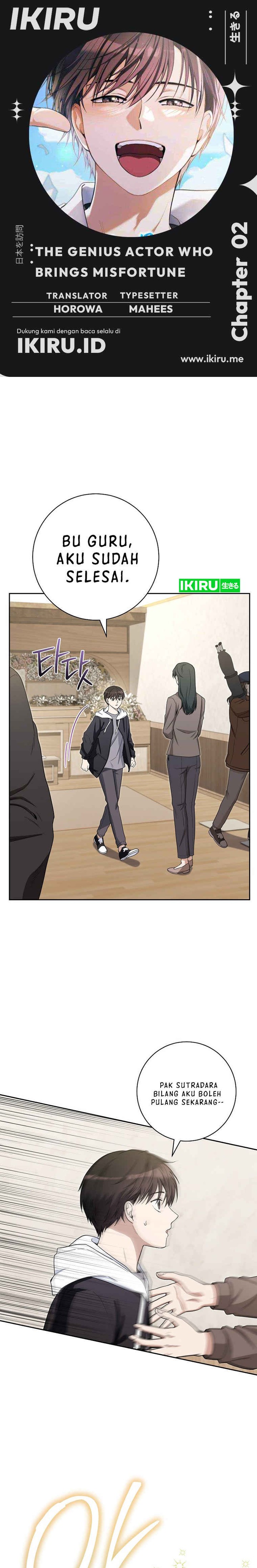 Halaman 1 dari The Genius Actor Who Brings Misfortune Chapter 8