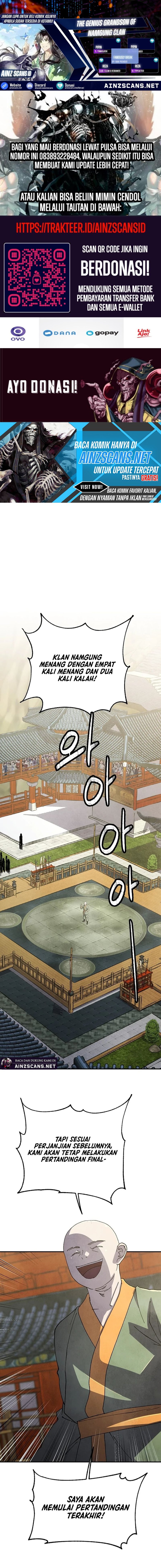 Halaman 1 dari The Genius Grandson of House Namgung Chapter 46