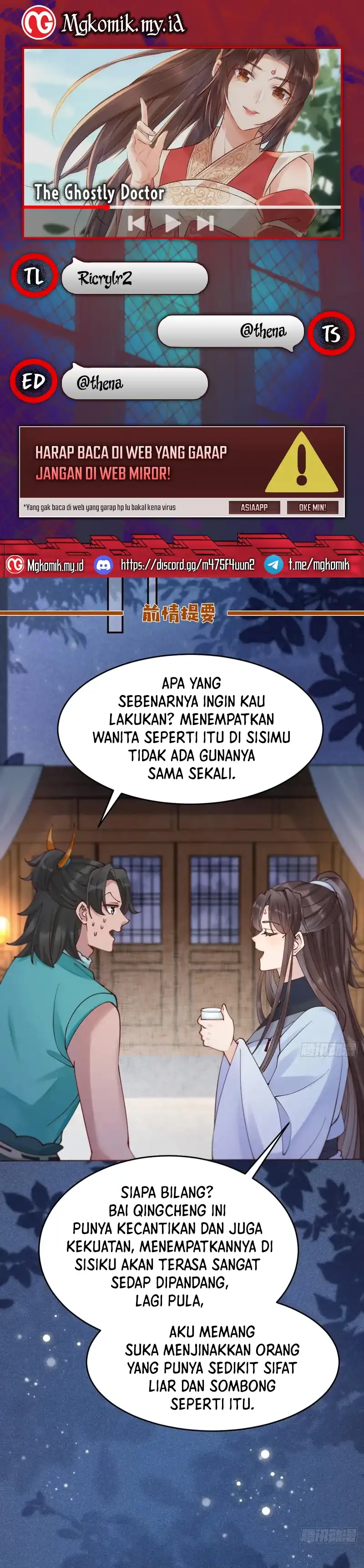 Halaman 1 dari The Ghostly Doctor Chapter 628