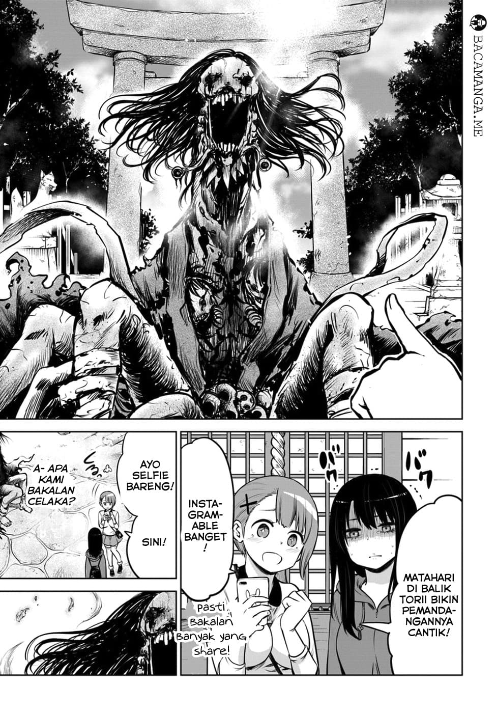 Halaman 10 dari The Girl Who See It Chapter 11
