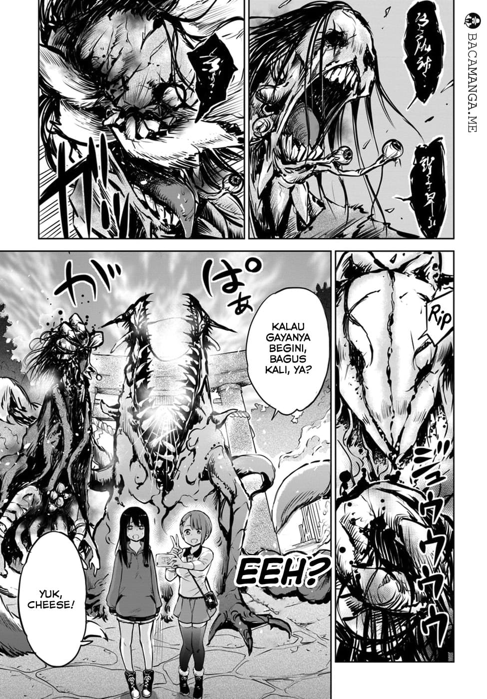 Halaman 12 dari The Girl Who See It Chapter 11