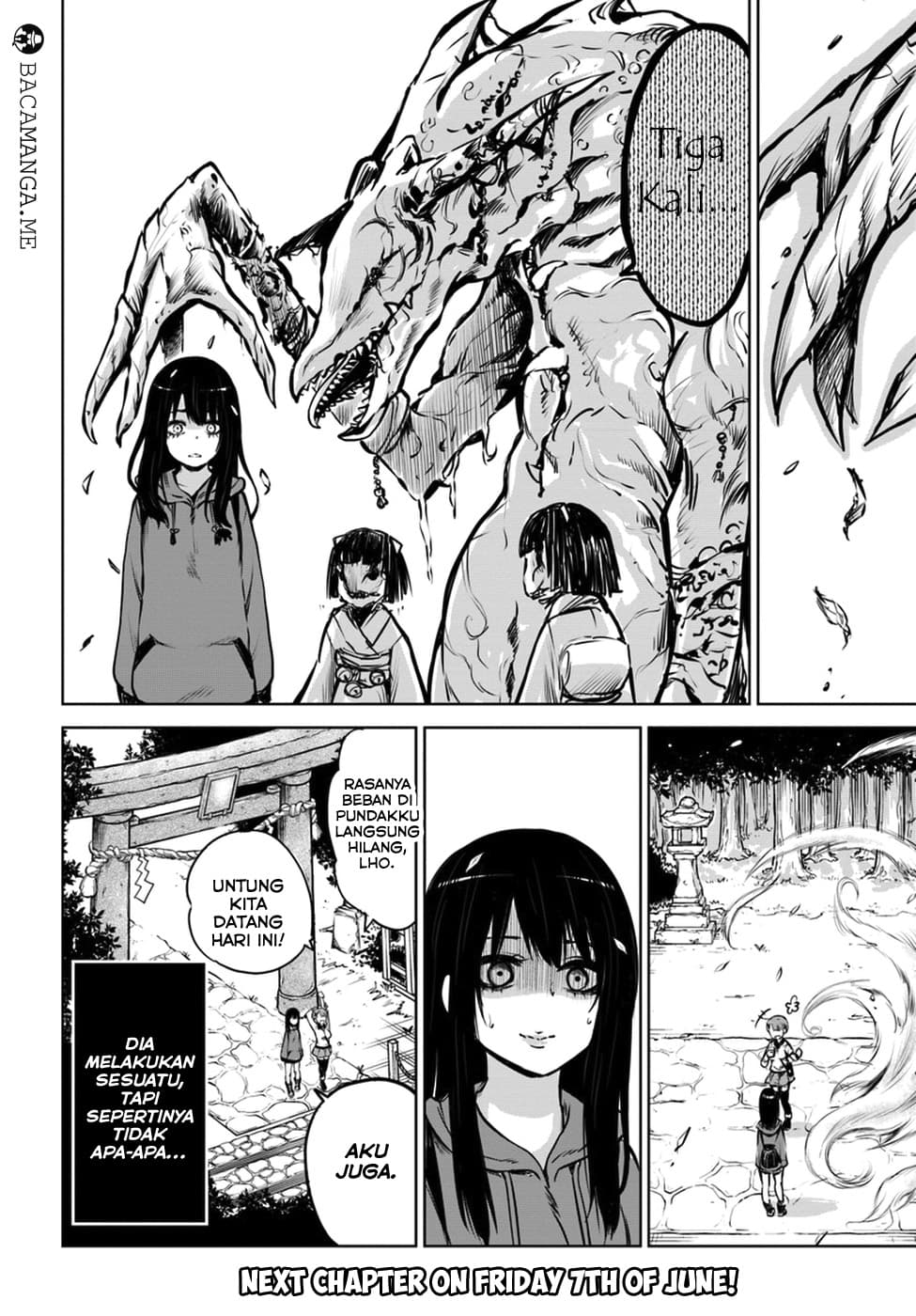 Halaman 16 dari The Girl Who See It Chapter 11