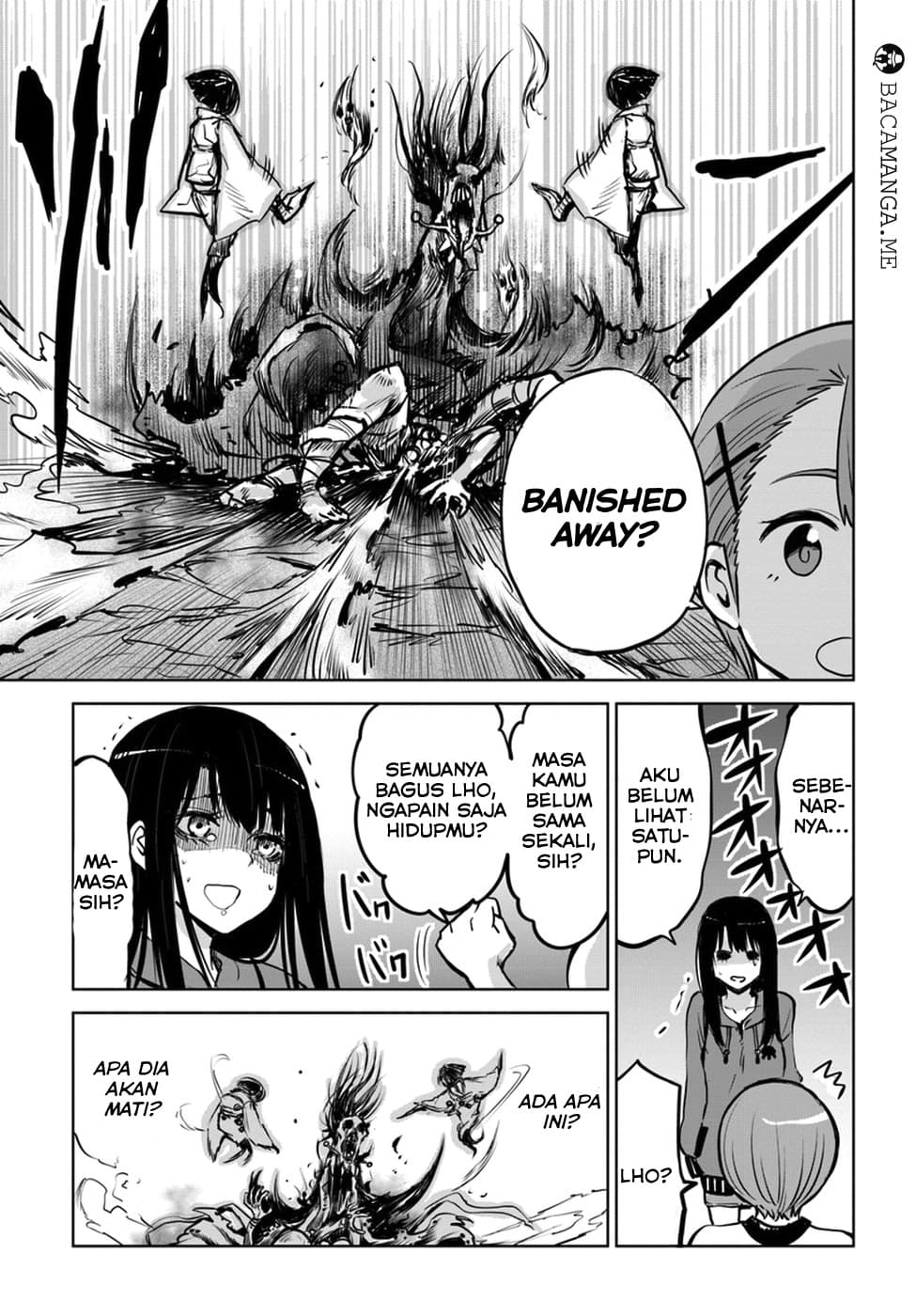 Halaman 8 dari The Girl Who See It Chapter 11