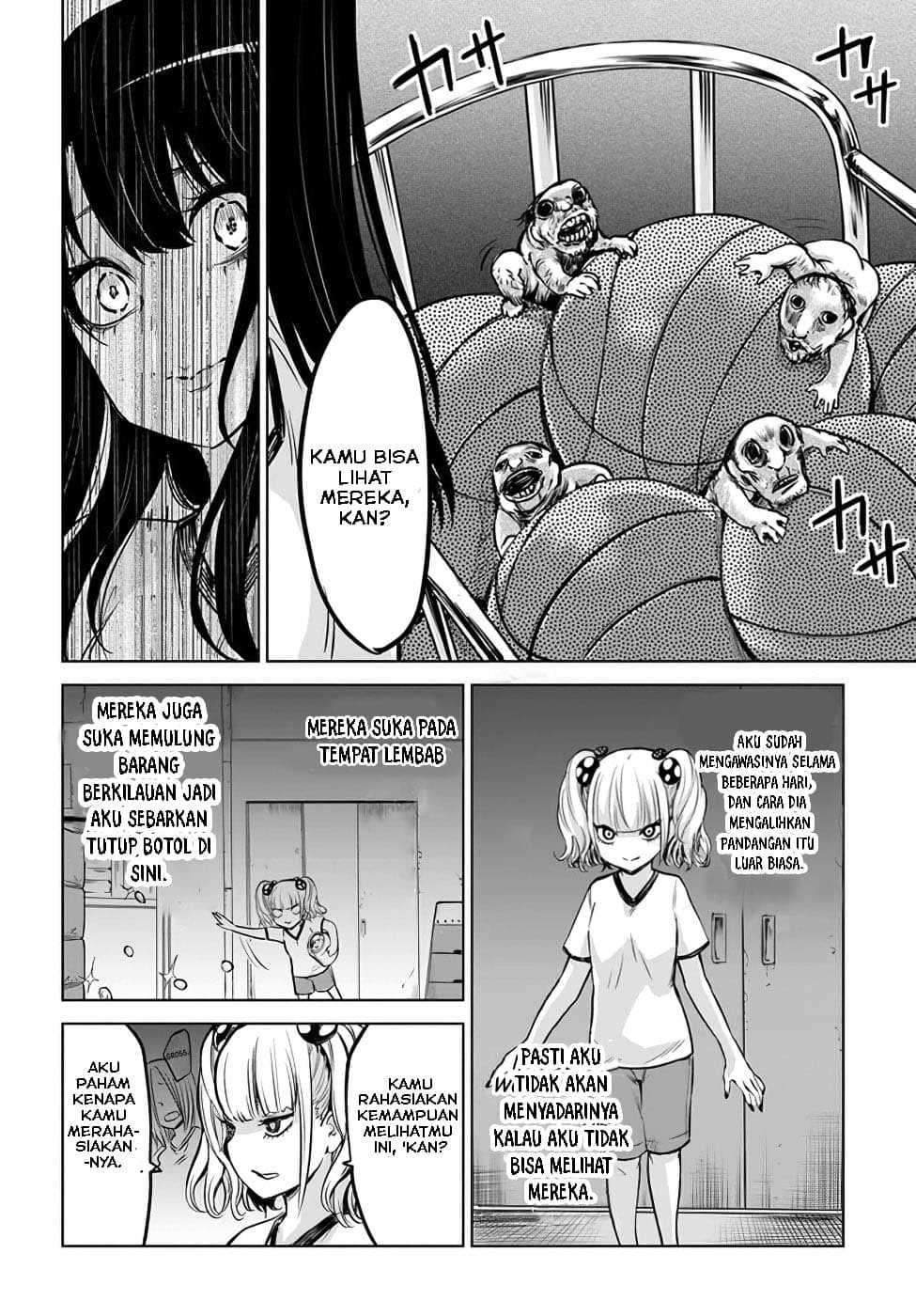 Halaman 11 dari The Girl Who See It Chapter 12