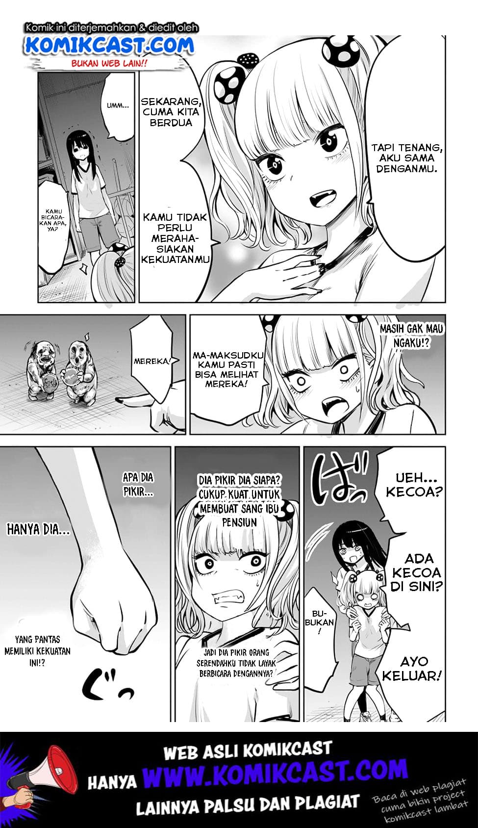 Halaman 12 dari The Girl Who See It Chapter 12