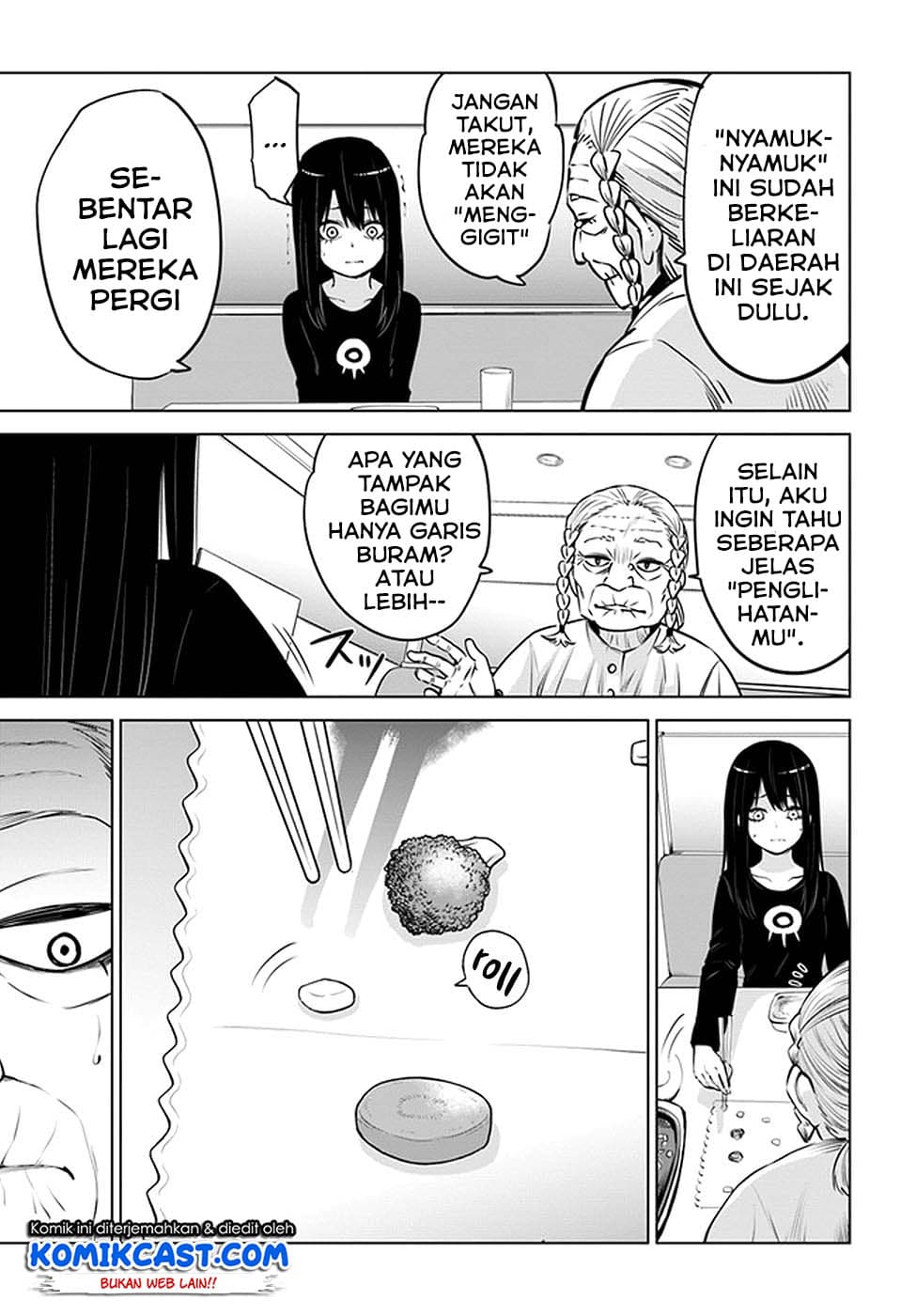 Halaman 10 dari The Girl Who See It Chapter 28