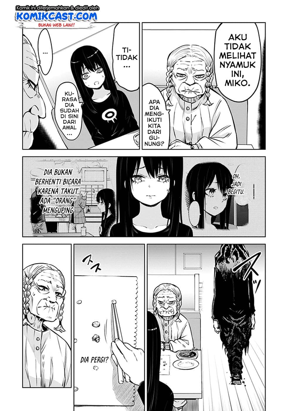 Halaman 12 dari The Girl Who See It Chapter 28
