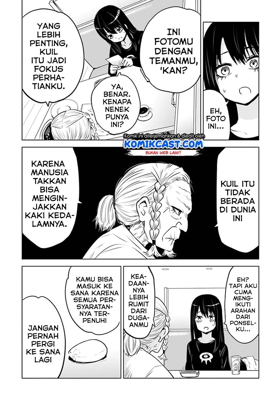 Halaman 14 dari The Girl Who See It Chapter 28