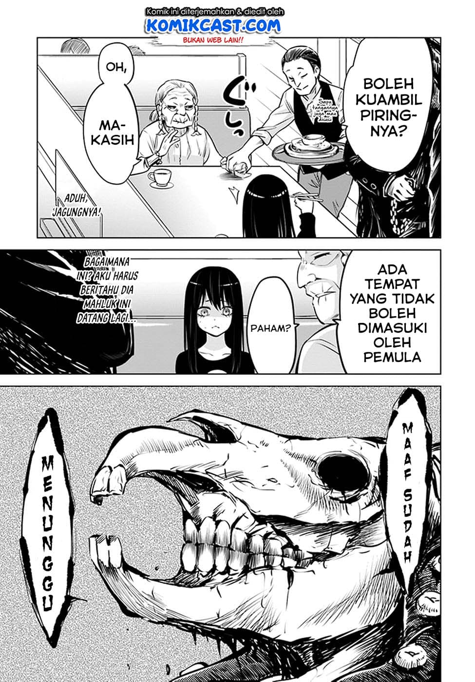 Halaman 16 dari The Girl Who See It Chapter 28