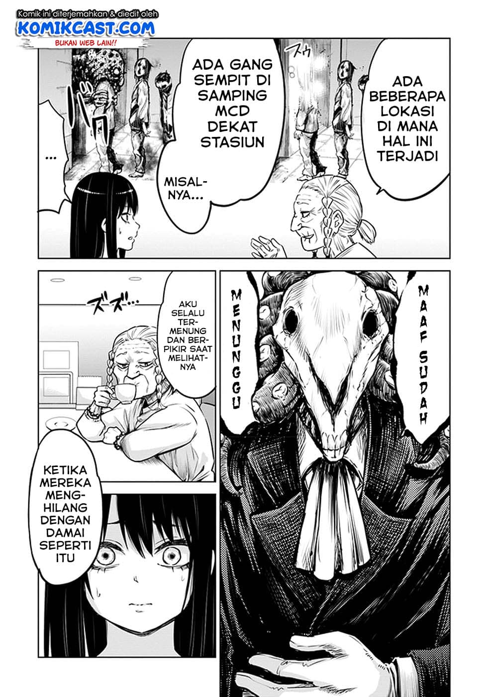 Halaman 19 dari The Girl Who See It Chapter 28
