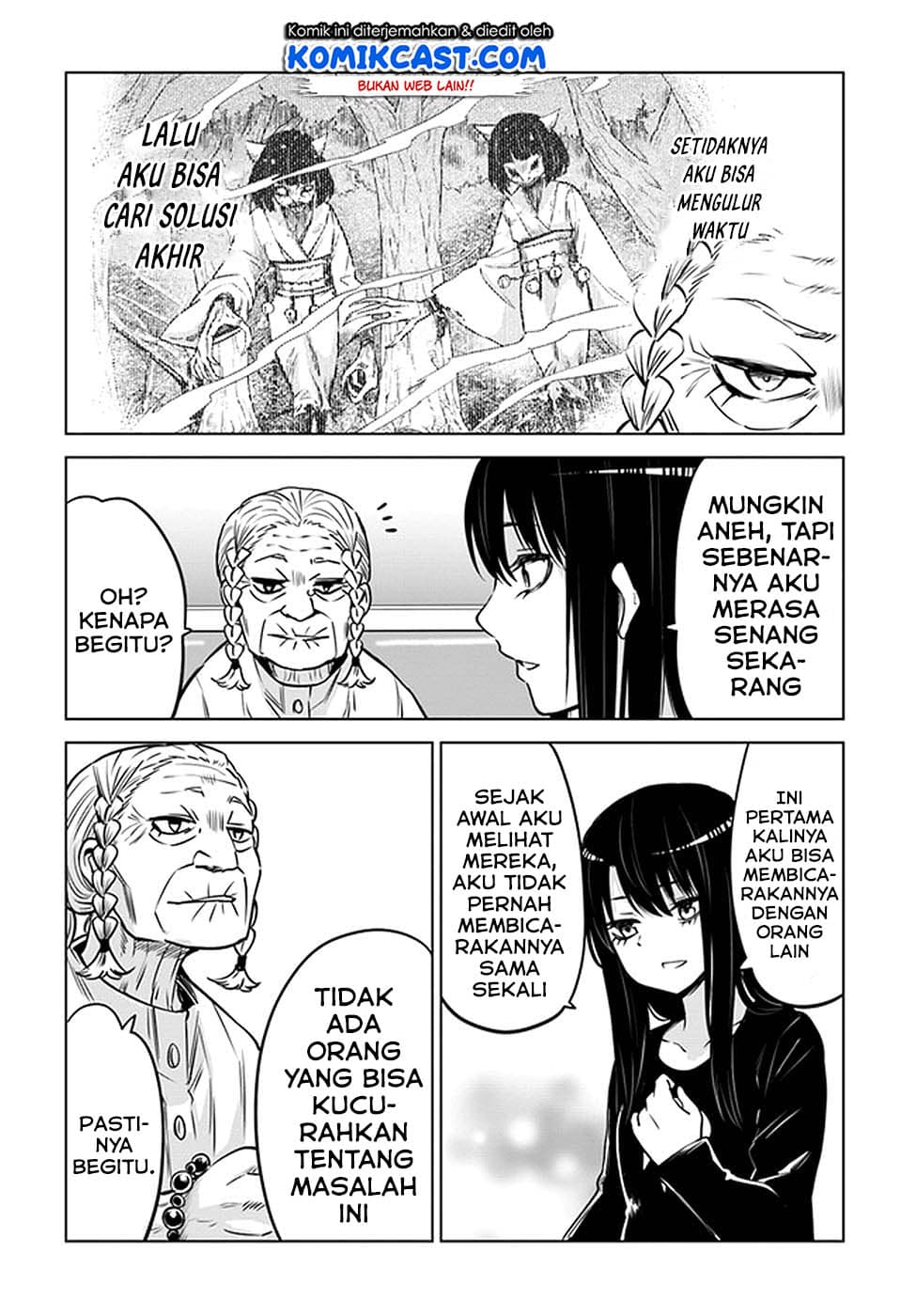Halaman 28 dari The Girl Who See It Chapter 28