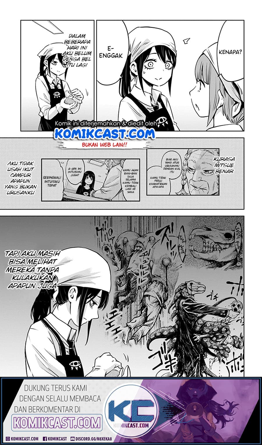 Halaman 10 dari The Girl Who See It Chapter 29