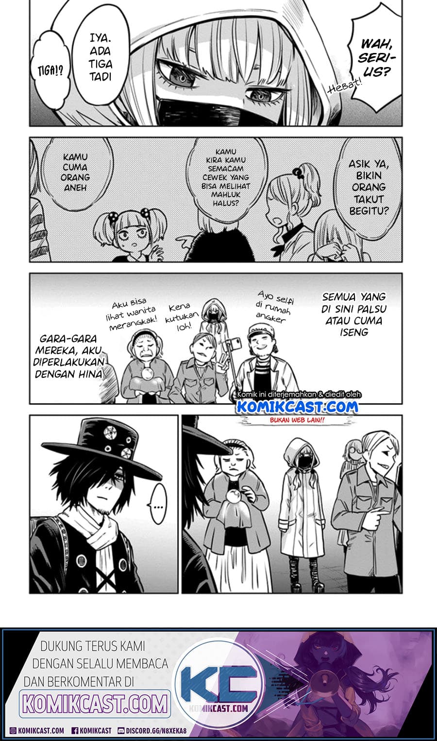 Halaman 13 dari The Girl Who See It Chapter 32