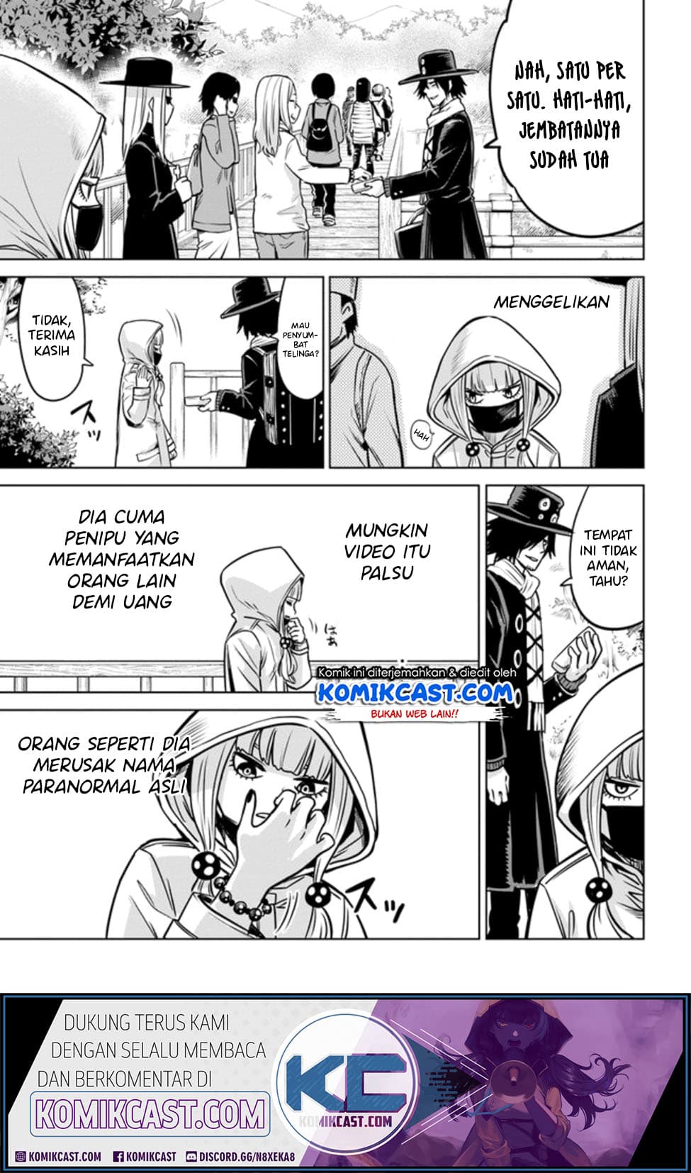 Halaman 16 dari The Girl Who See It Chapter 32